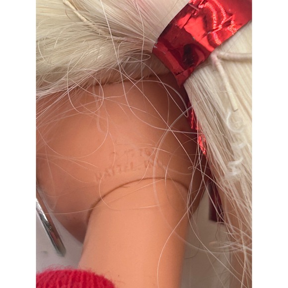 Vintage 1996 Disney Mickey Mouse Barbie Doll Overalls Mickey Ear Hat Shoes  Accs - Picture 6 of 10